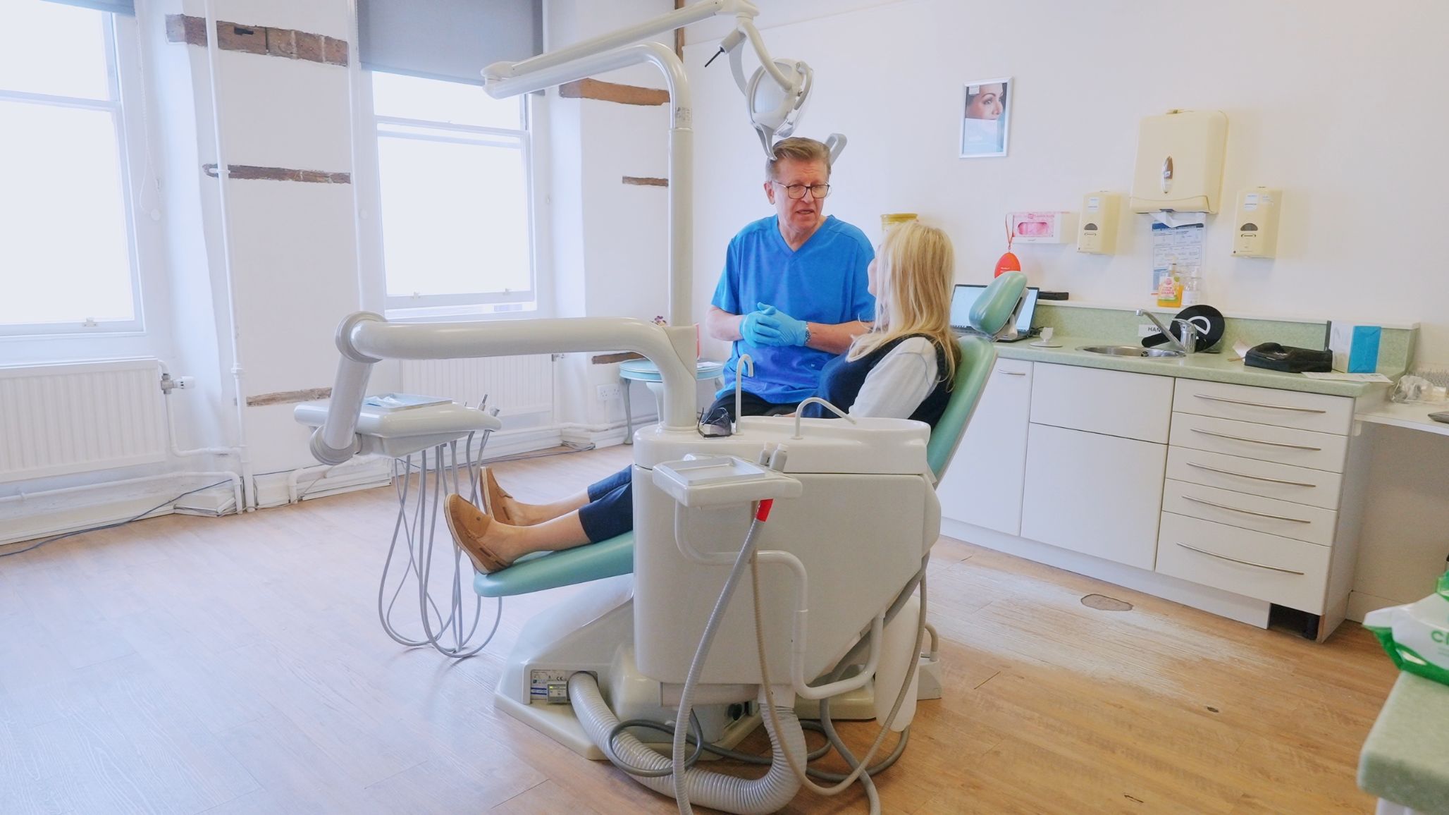 dental implant with little bone